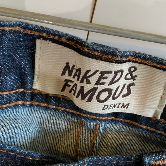 Naked and famous slim straight fit jeans - Picture 5 of 14